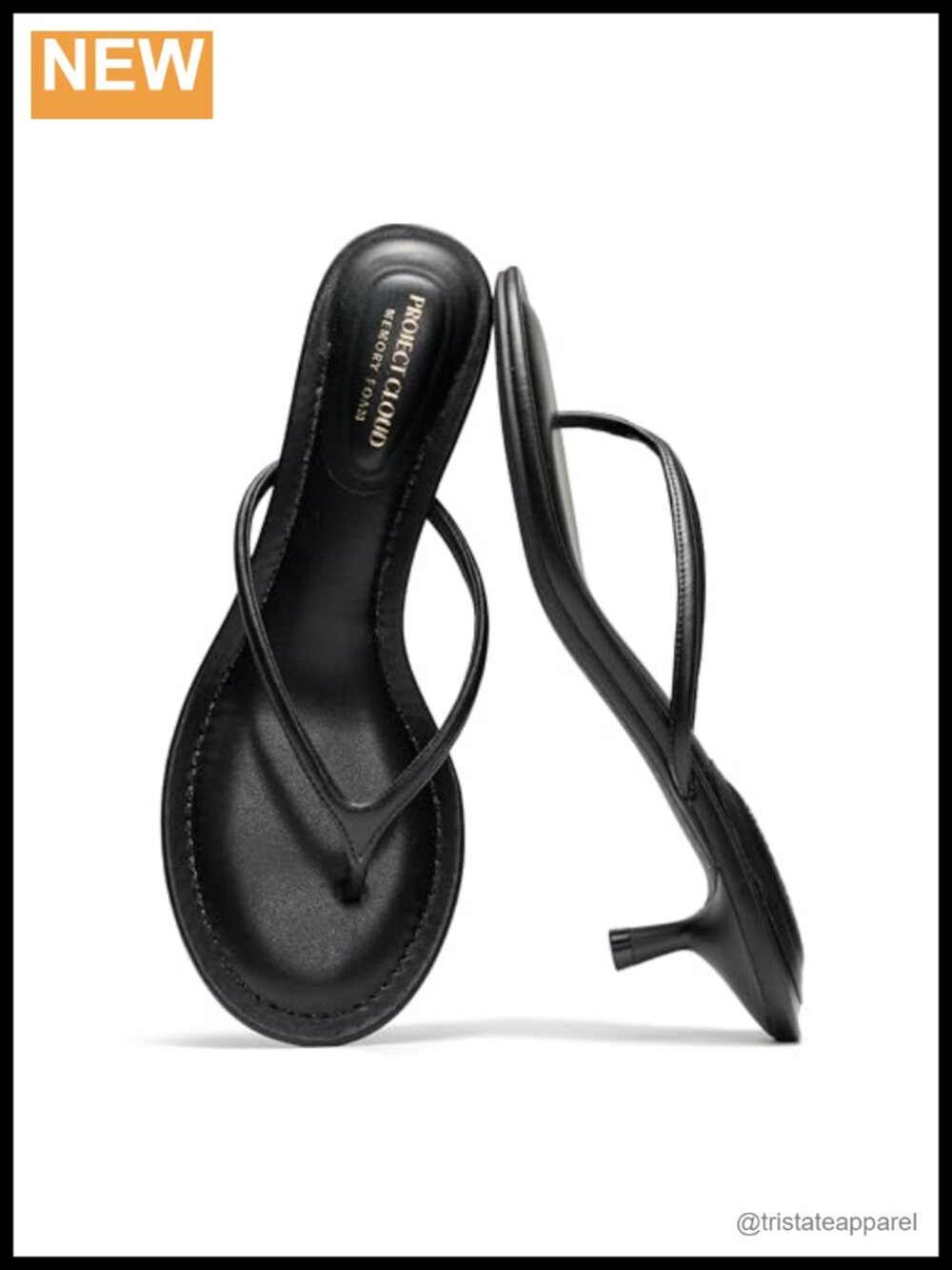100% Genuine Leather Kitten Heel Sandals Strappy Open Toe Dressy Summer